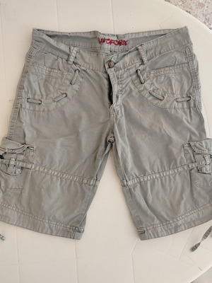 Vintage γκρι cargo σορτς Victory Leisure Wear small, πολύ καλή κατάσταση