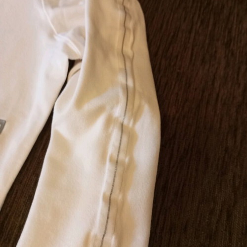 Body Action sports jacket like new, women's size Small, white with gray details