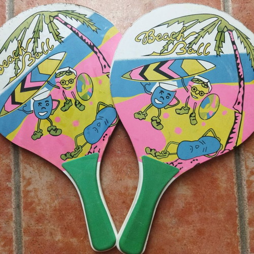 Rackets used, lightweight, suitable for children
