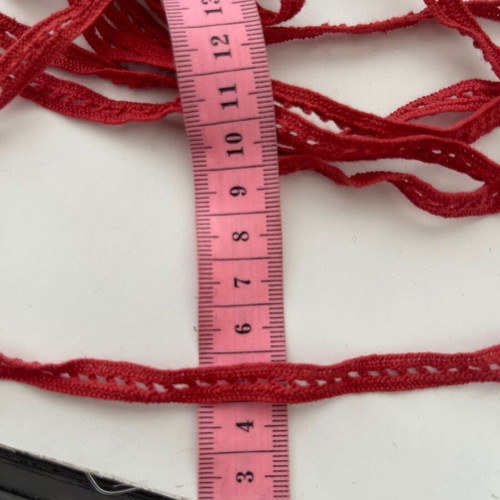 Cotton trim orange new, 8 meters