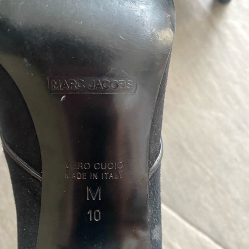 Marc Jacobs pumps like new, black suede with 10 cm heel