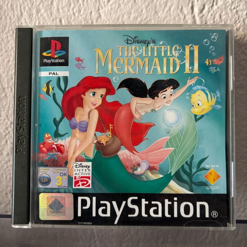 Disney Little Mermaid 2 PlayStation 1 like new, complete