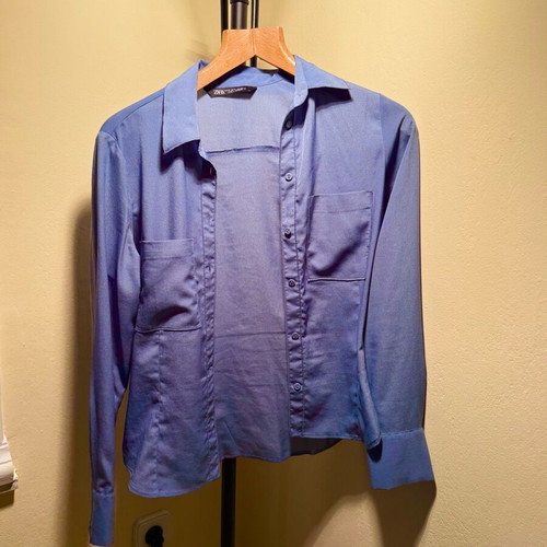 ZARA shirt blue size M like new