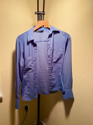 ZARA shirt blue size M like new