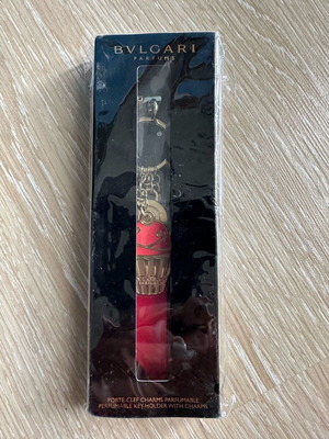 Bulgary Parfums pink cupcake key chain new