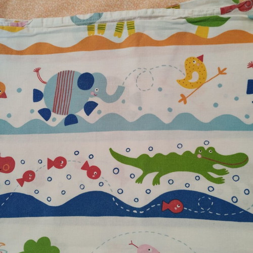 IKEA baby bedding set used, blanket pillow and covers