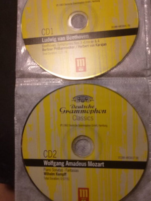 Deutsche Grammophon Classics 2 CD like new, classical