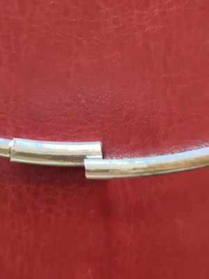 Silver 925 neck wire, 14g, 45cm circumference
