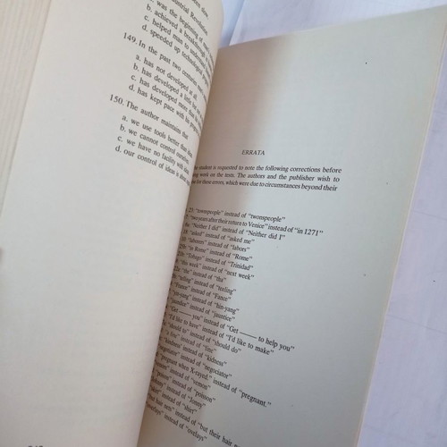 A Michigan Proficiency Practice Book used with notes