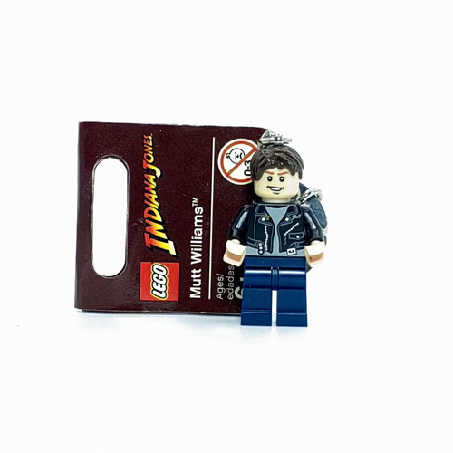 LEGO Indiana Jones Mutt Williams key chain brand new
