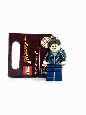 LEGO Indiana Jones Mutt Williams key chain brand new
