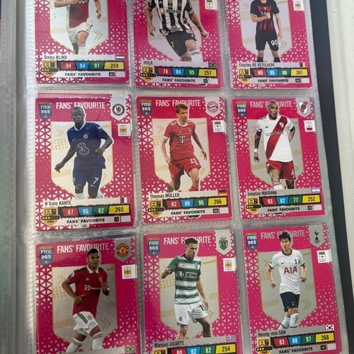 Panini Adrenalyn 2023 football cards, set of 433