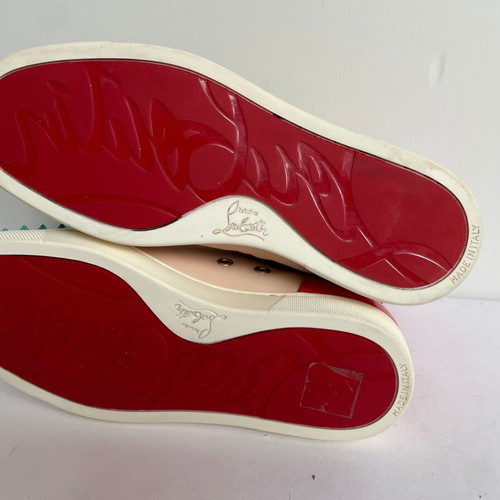 Christian Louboutin women sneakers 36.5 like new, colorful