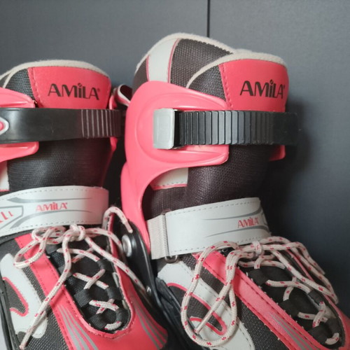 Amila Kids Rollers Adjustable Size 34-37 Used