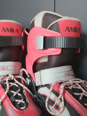 Παιδικά Rollers Amila ρυθμιζόμενου μεγέθους 34-37 μεταχειρισμένα