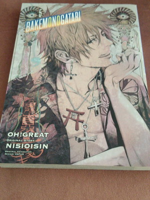 Bakemonogatari manga volume 5 new