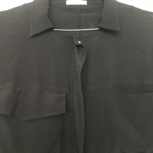 Mason's silk shirt dress size S/M like new, black