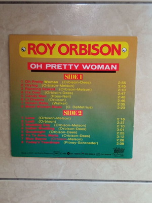 Roy Orbison LP used