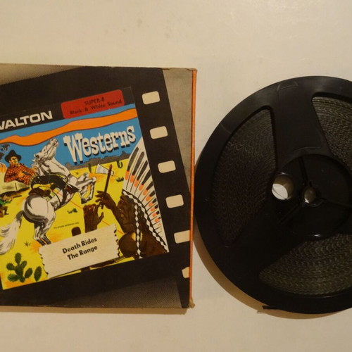 Death Rides The Range Super 8mm sound film like new
