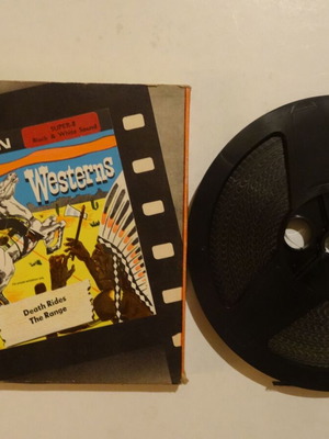 Death Rides The Range Super 8mm sound film like new