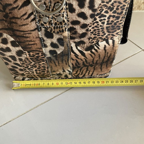 Sibel Professional Leopard Print Vanity Makeup Case