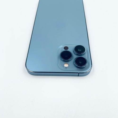iPhone 13 Pro Max 128GB Sierra Blue refurbished with 100% battery