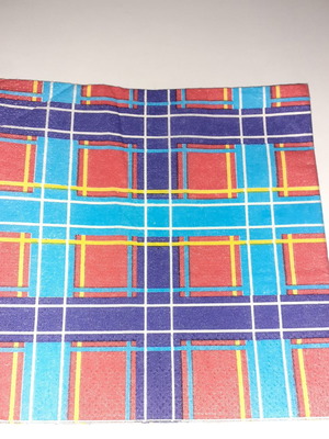 Collectible napkins used with various designs