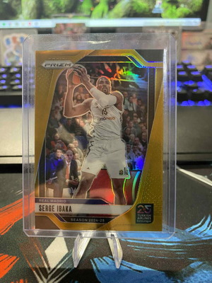 Serge Ibaka gold Euroleague Prizm 24-25 like new