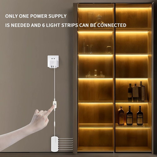 COB LED Strip Lights USB Dimmable 6x1m Warm White New