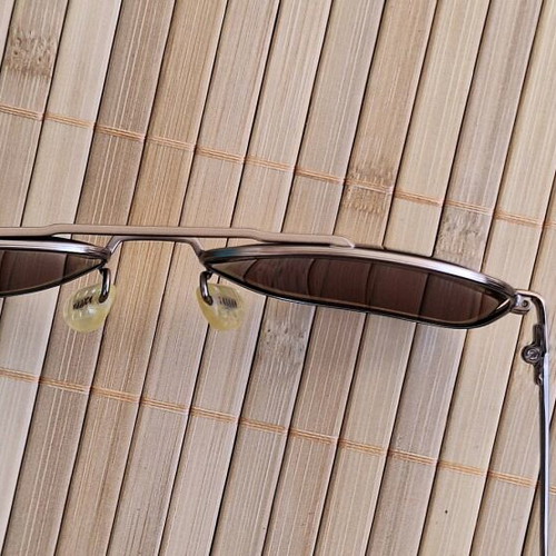 Yves Chantal Square Aviator Sunglasses with Zeiss Organic Lenses