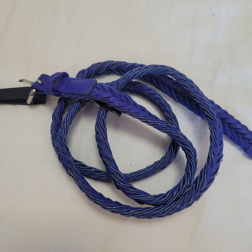 H&M belt, electric blue, 105 cm