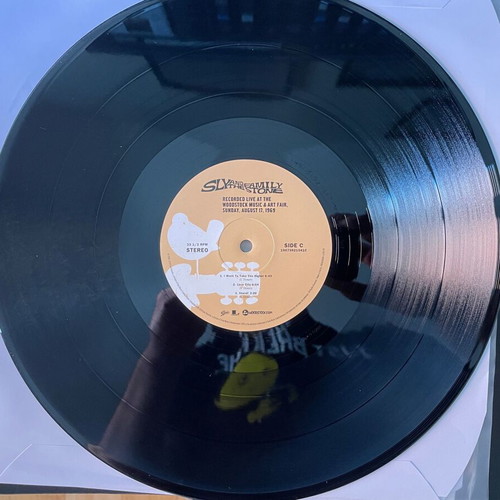 Sly & The Family Stone Woodstock Sunday August 17, 1969 vinyl like new