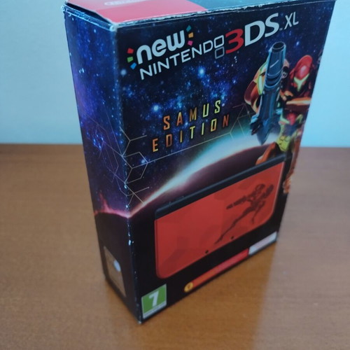 Nintendo 3DS XL Samus Edition box only used