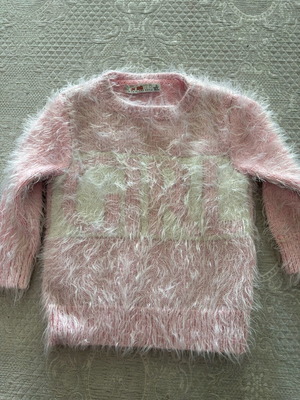 Energier pink knitted blouse for 2-year-old girl used