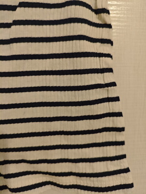 Mango crop top stripes new