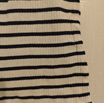 Mango crop top stripes new