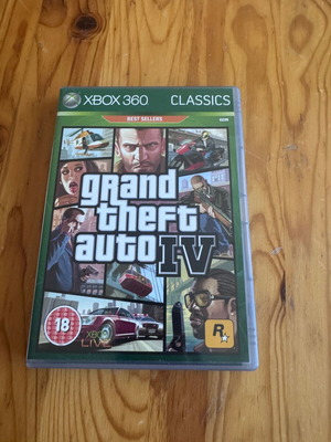 Grand Theft Auto IV Xbox 360 σαν καινούριο με χάρτη