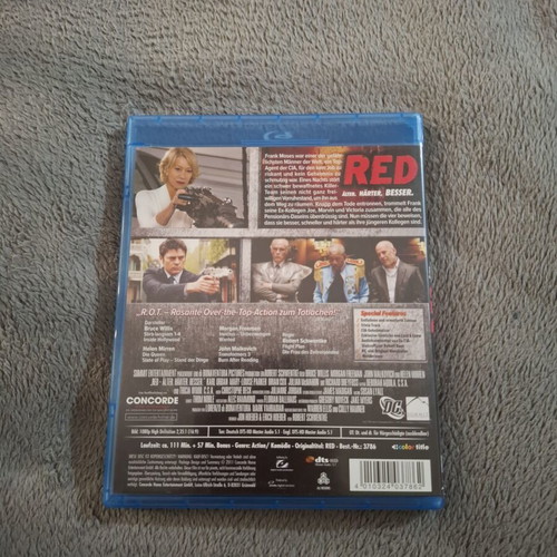 Red Blu-Ray movie
