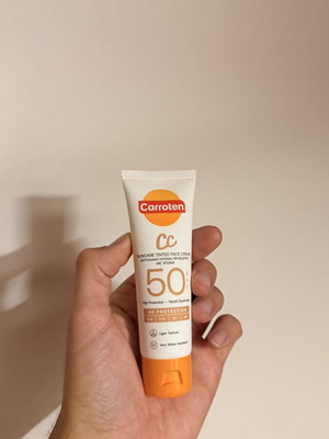 Carroten BB cream SPF 50 καινούργιο, αντηλιακή κρέμα με χρώμα