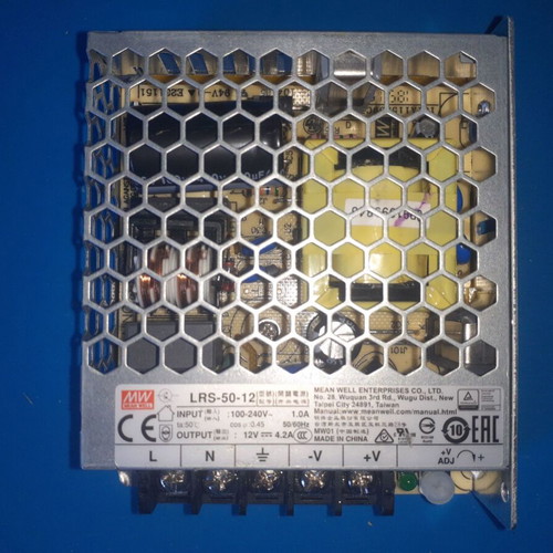 Mean Well LRS-50-12 12V 50W Power Supply like new