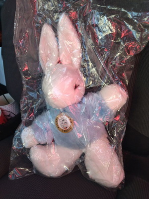 Tsiotas plush rabbit new, rare from the 80s