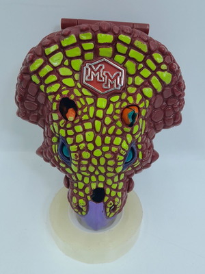 Mighty Max Blows Up Dino Lab used, incomplete, missing figures