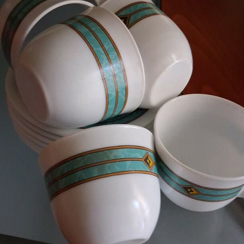 Coffee set from Spain new, 6 cups and 6 saucers