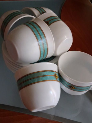 Coffee set from Spain new, 6 cups and 6 saucers