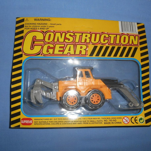 Excavator card set new, 3 designs