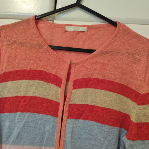 Marks and Spencer spring cardigan uk10 medium like new, linen blend