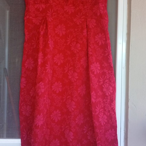 Formal dress like new, size XLarge, ankle length with back zipper