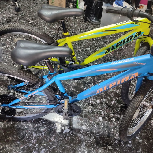 All-Mountain Alpina 2024 mountain bike like new, 24 inch, blue