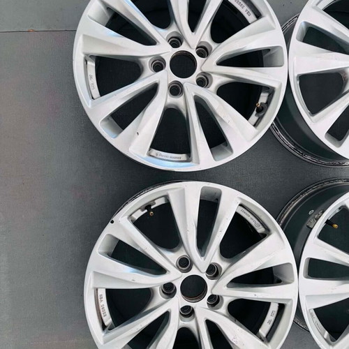Aluminum rims 17" 5x108 set of 4 with TPMS pressure sensors used