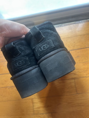 Ugg shoes used, black, size 39, boots